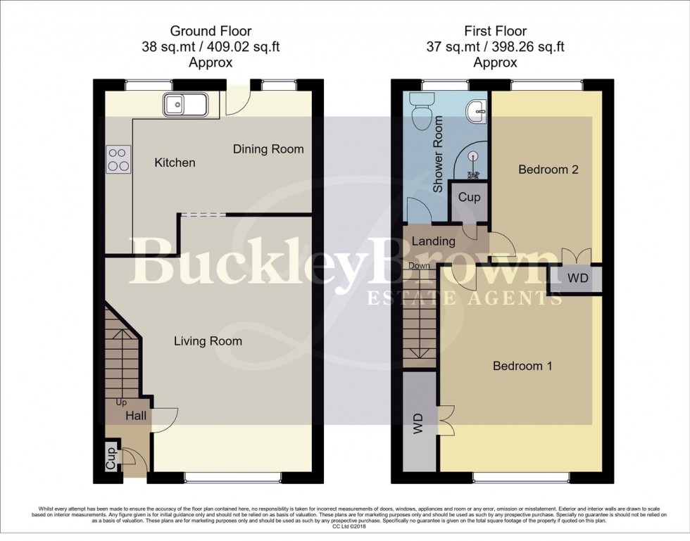 Floorplan for Woodside Gardens, Ravenshead, Nottingham