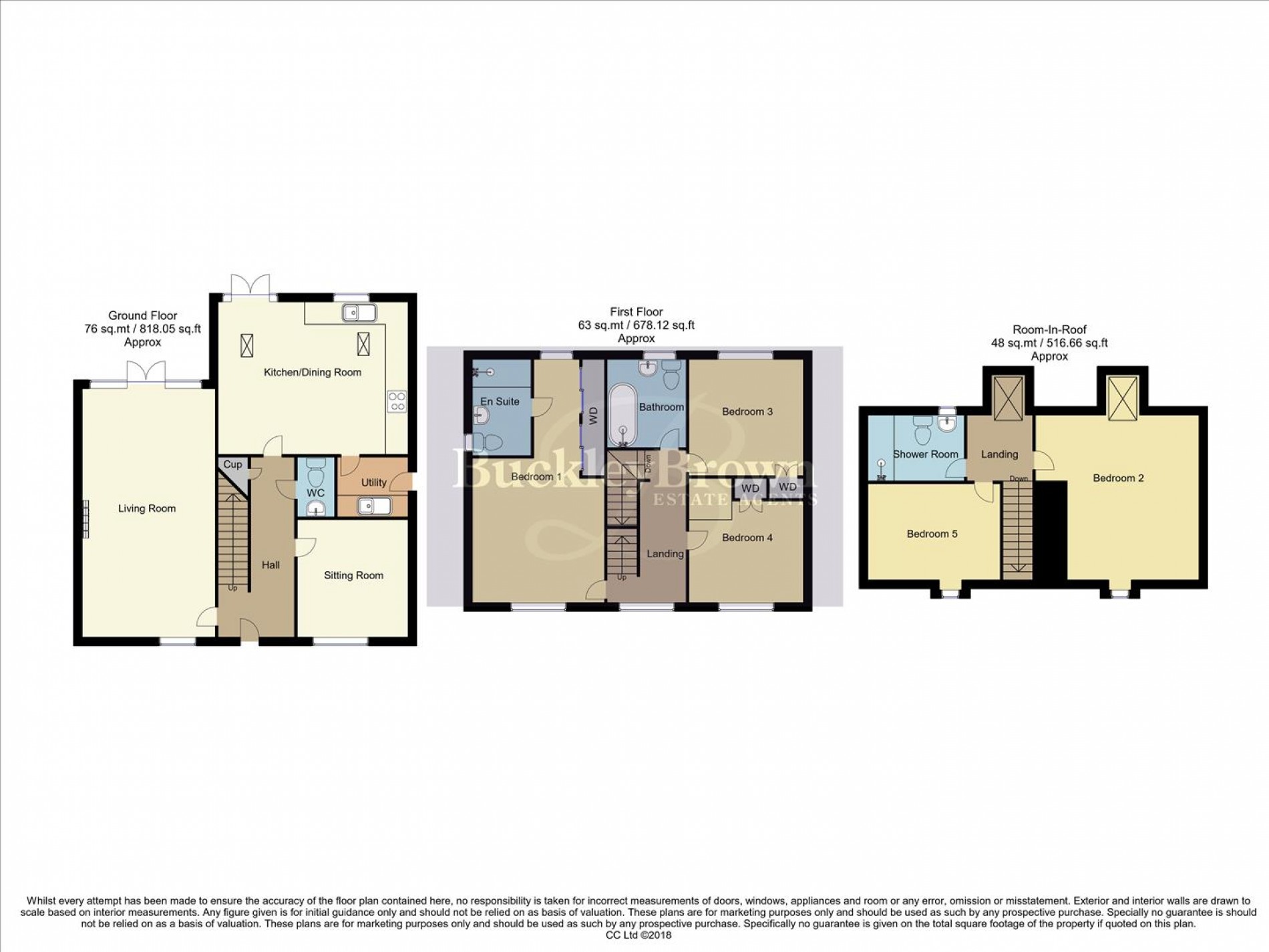 Floorplan for Sanderling Way, Forest Town