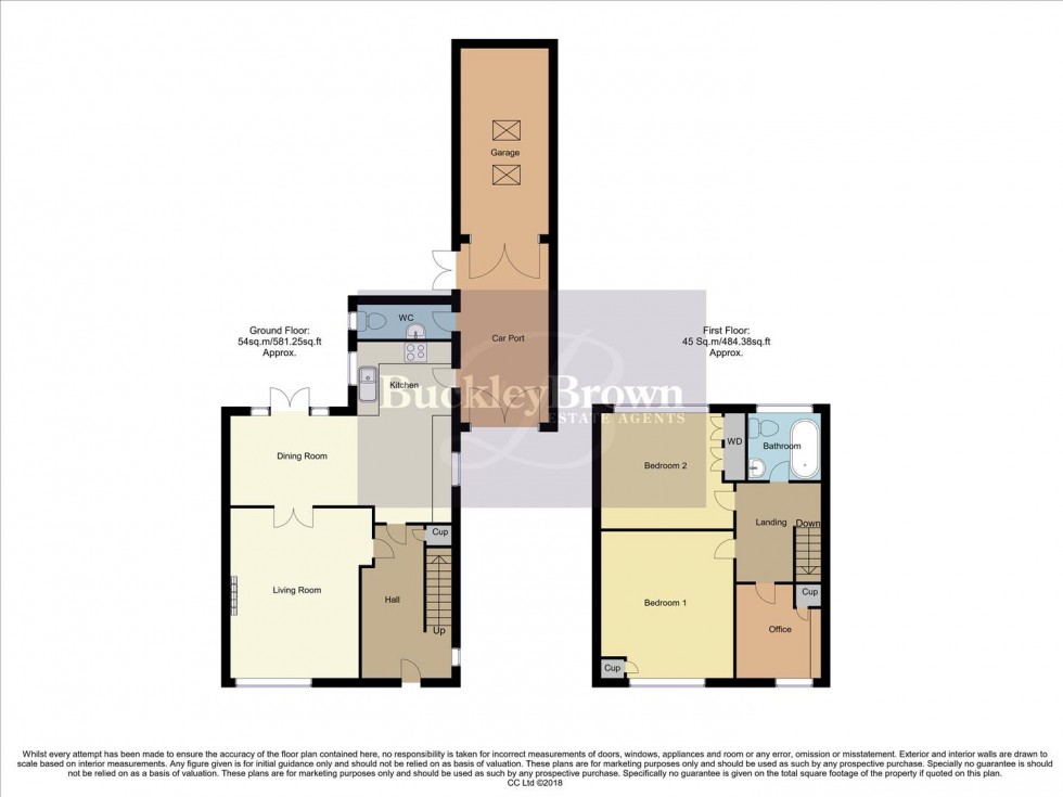 Floorplan for George Street, Warsop, Mansfield