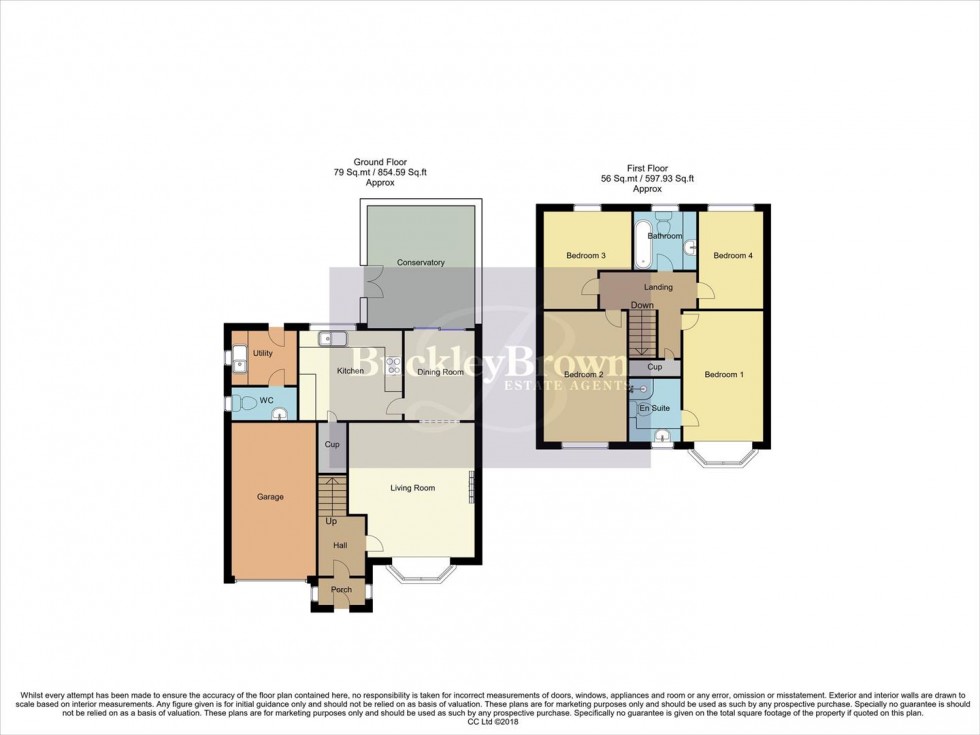 Floorplan for Kirkland Close, Sutton-In-Ashfield