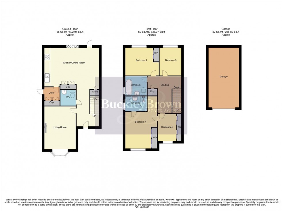 Floorplan for Waterfield Way, Clipstone Village, Mansfield