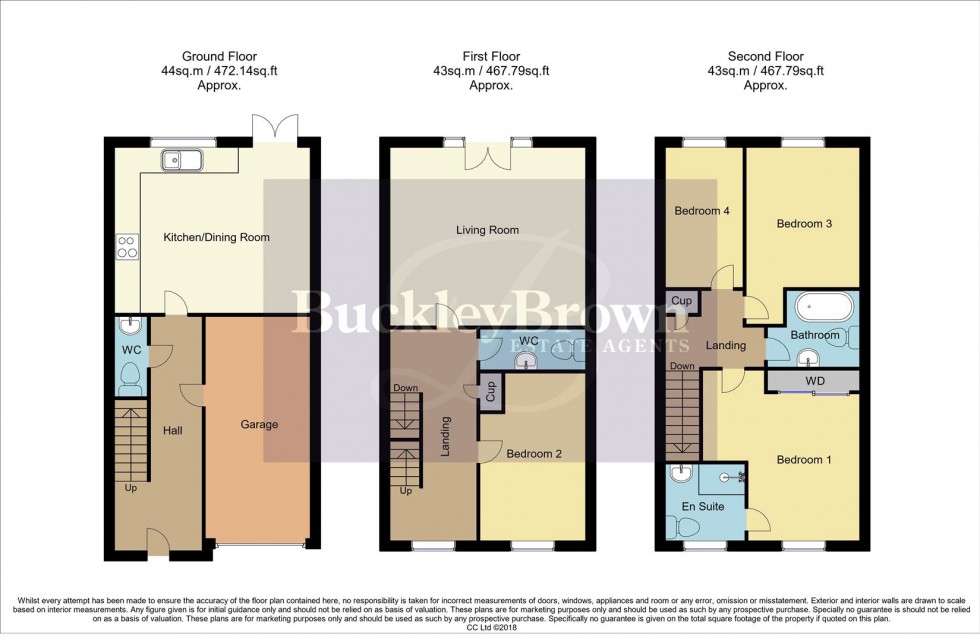 Floorplan for Kerry Close, Clipstone Village, Mansfield