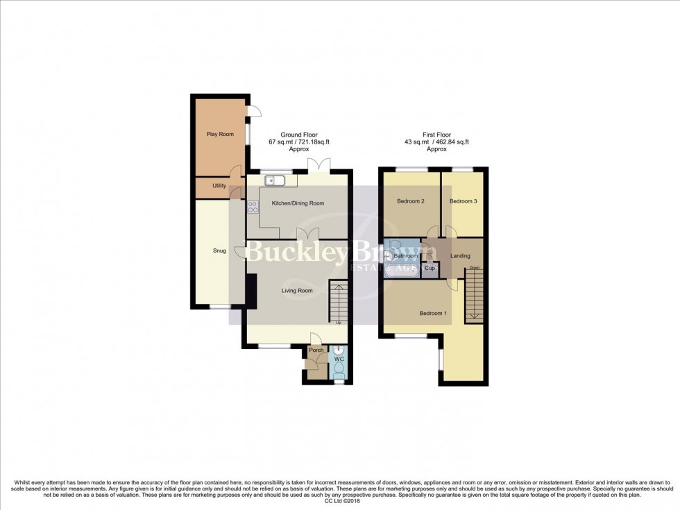 Floorplan for Douglas Road, Forest Town, Mansfield