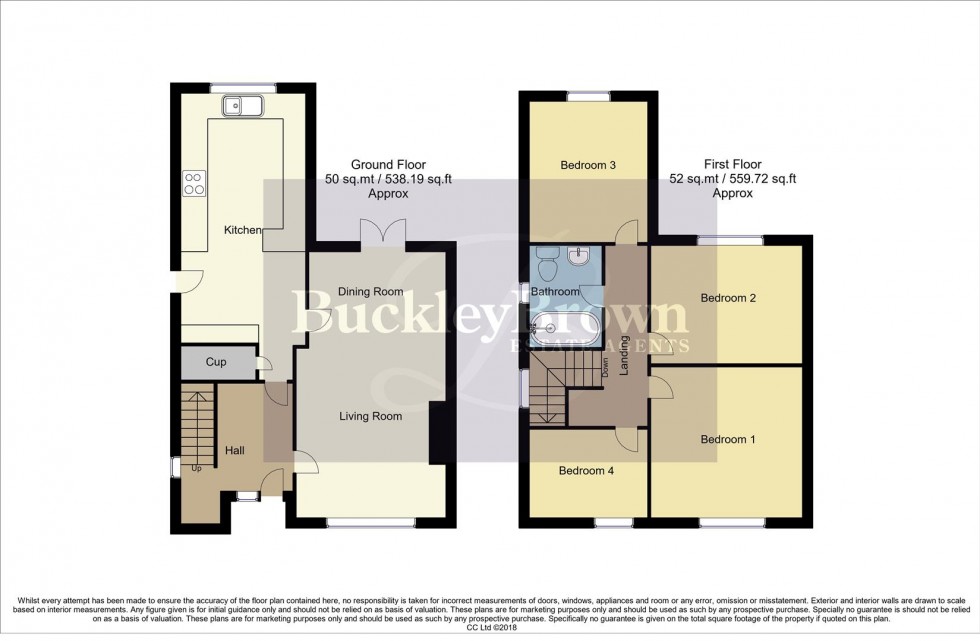 Floorplan for Highland Close, Mansfield Woodhouse, Mansfield