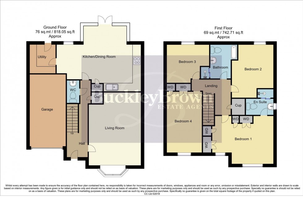 Floorplan for Rosefinch Way, Forest Town, Mansfield