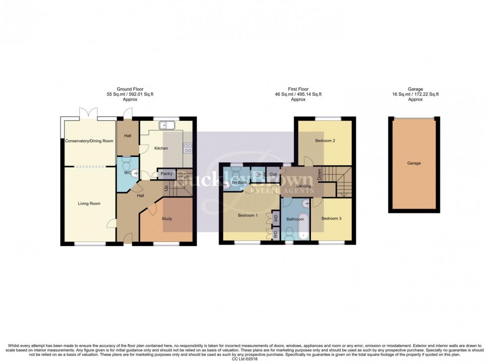 Floorplan for Terrace Road, Mansfield