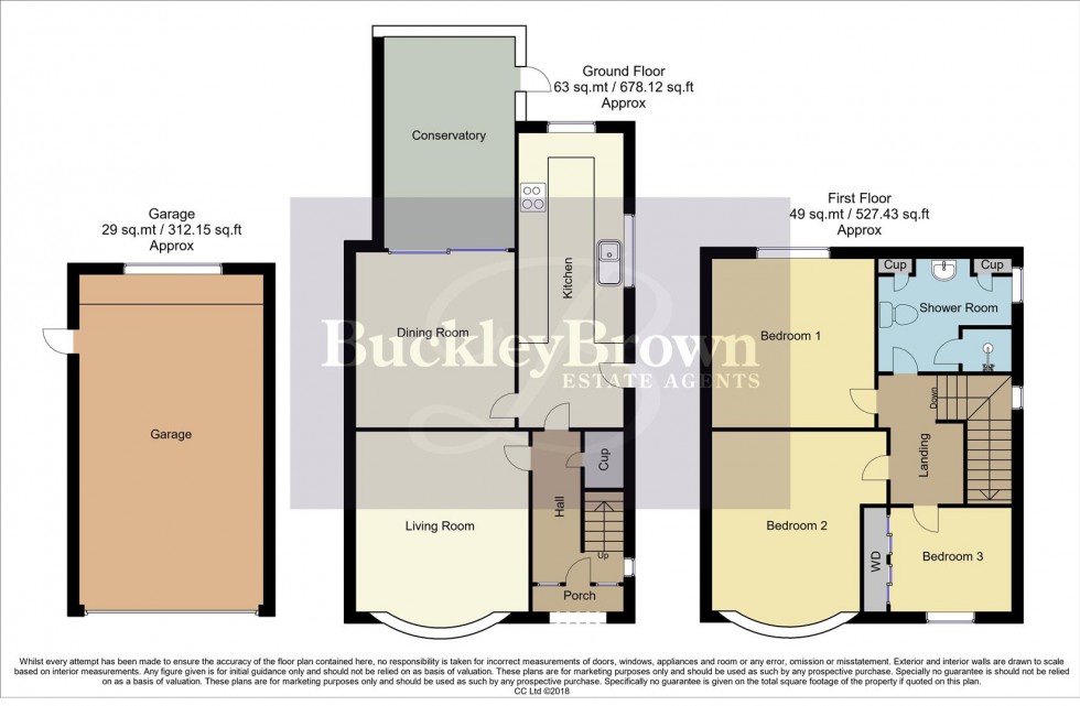 Floorplan for Carter Lane West, Shirebrook