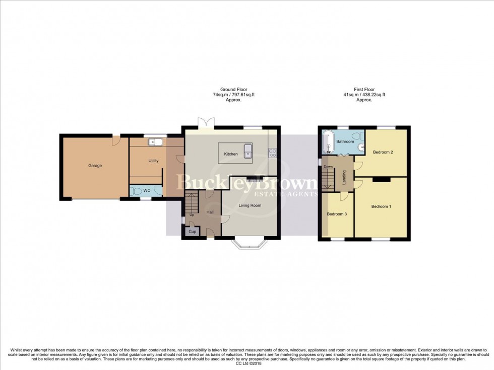 Floorplan for Haddon Place, Langwith Junction, Mansfield