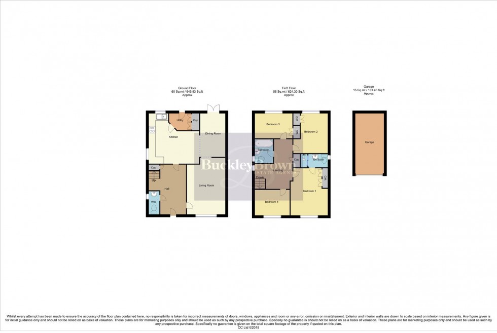 Floorplan for Otter Way, Mansfield