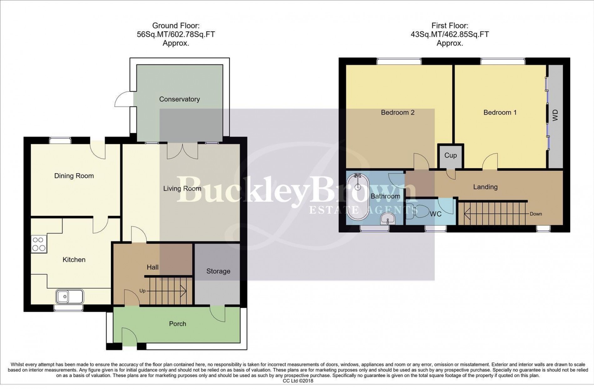 Floorplan for Findern Court, Mansfield