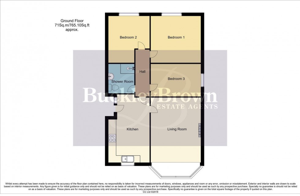 Floorplan for The Spinney, Shirebrook, Mansfield