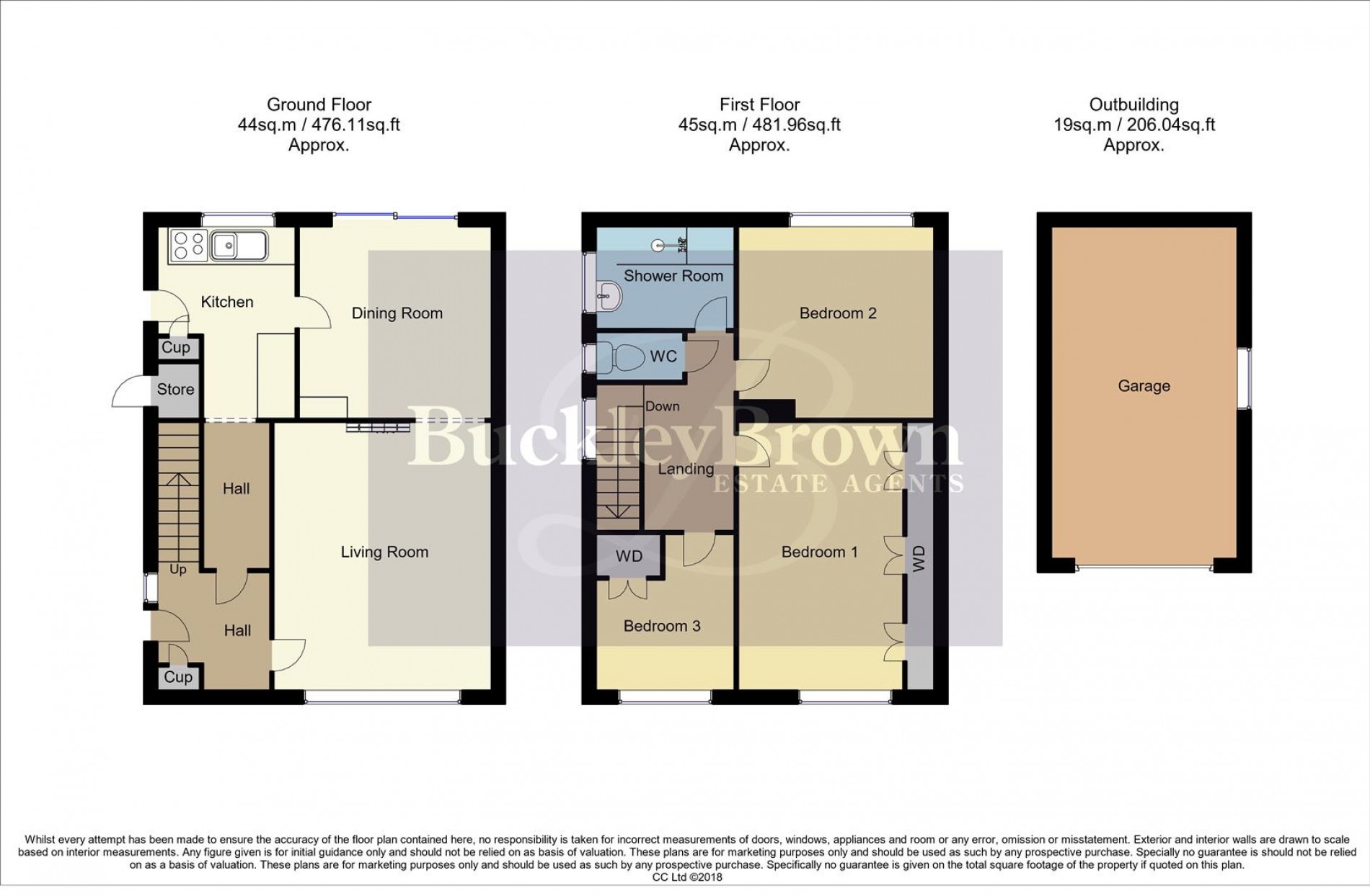 Floorplan for North Close, South Normanton, Alfreton