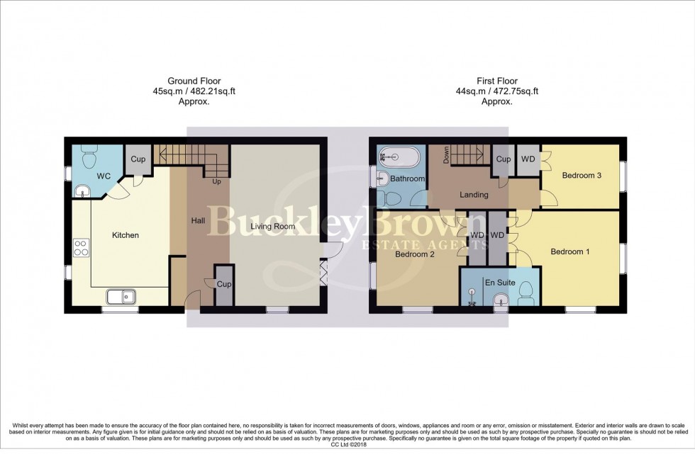 Floorplan for Rosebay Gardens, Clipstone Village, Mansfield