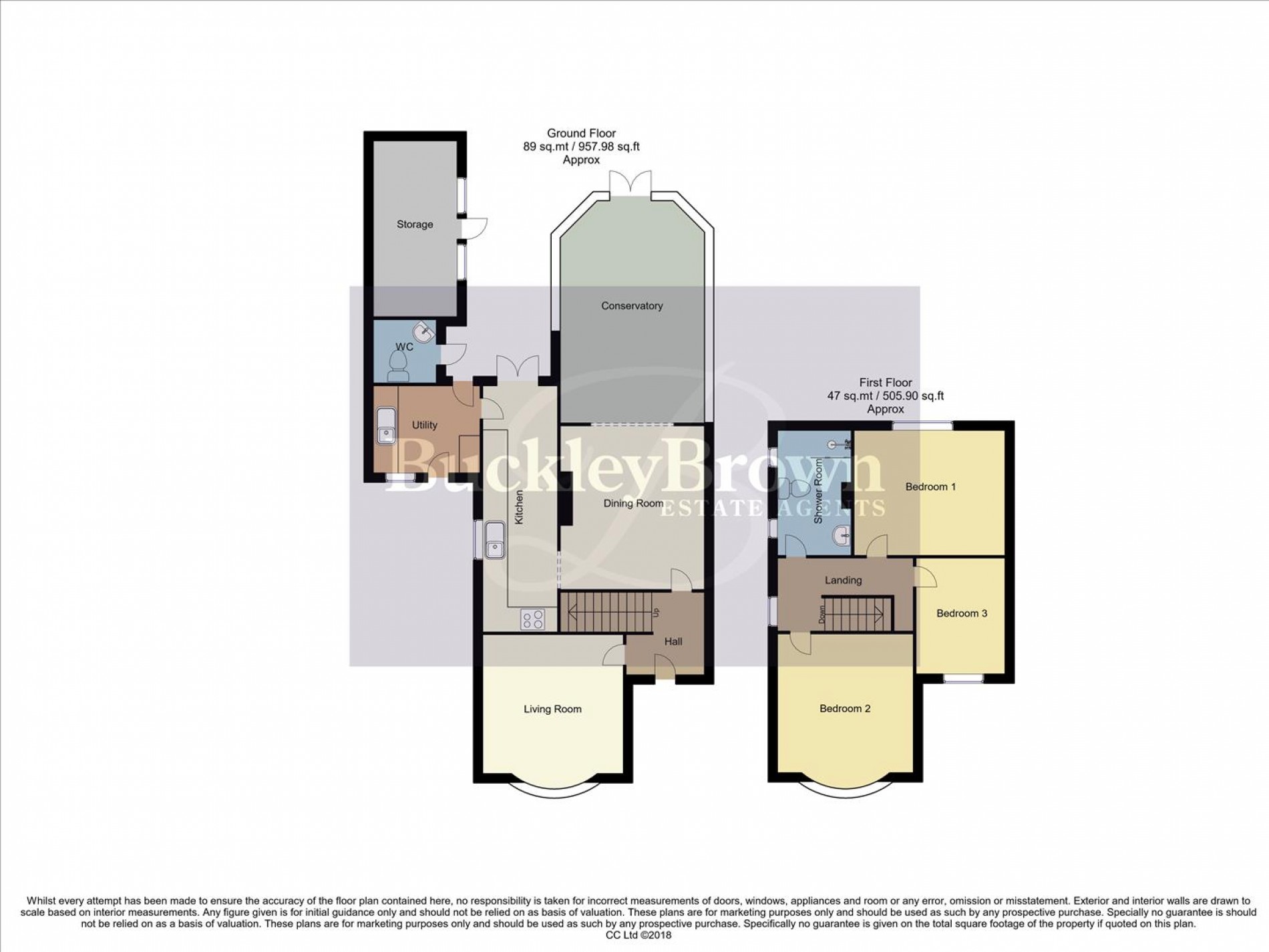 Floorplan for Southwell Road East, Rainworth, Mansfield