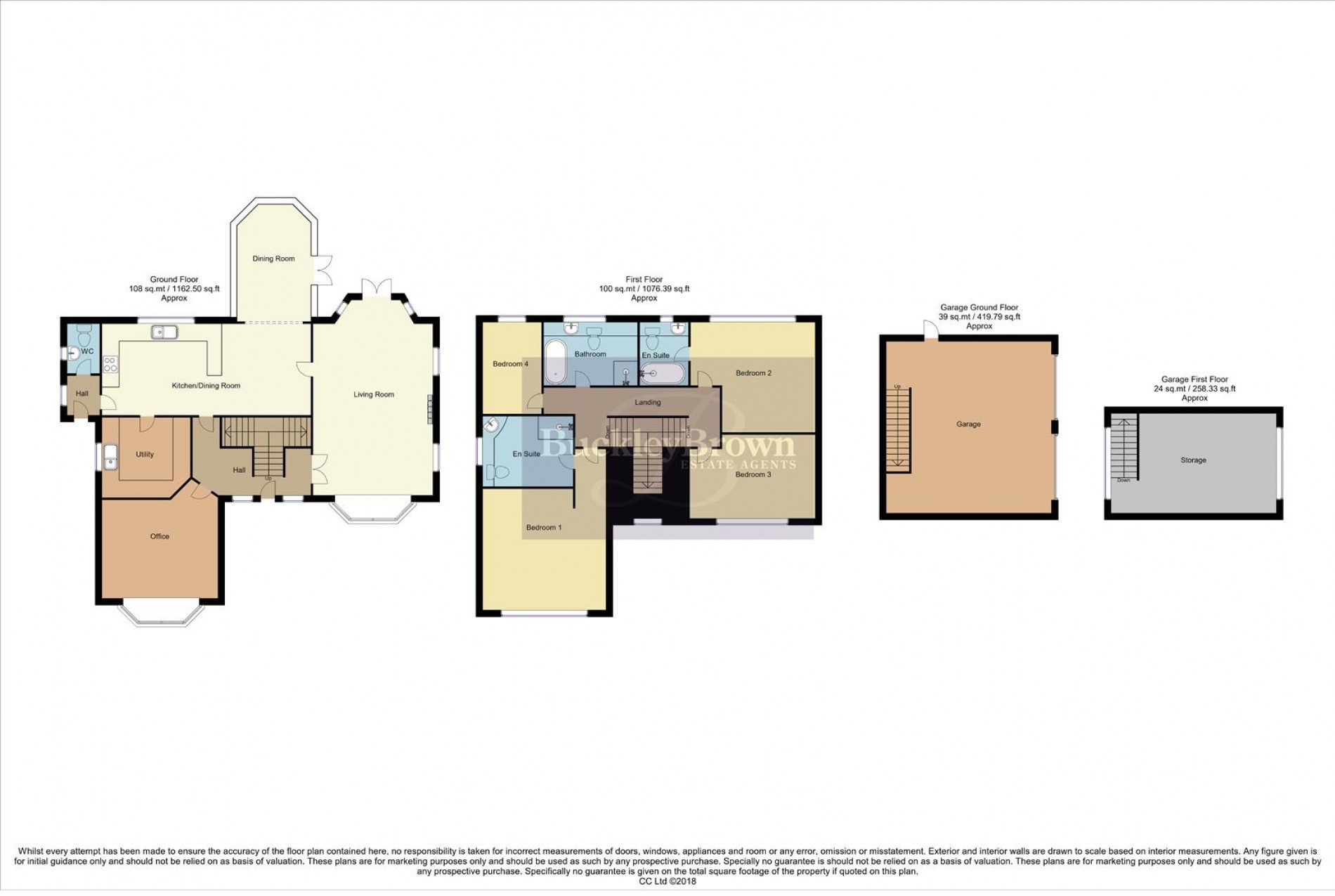 Floorplan for Upper Row, Dunham-On-Trent, Newark