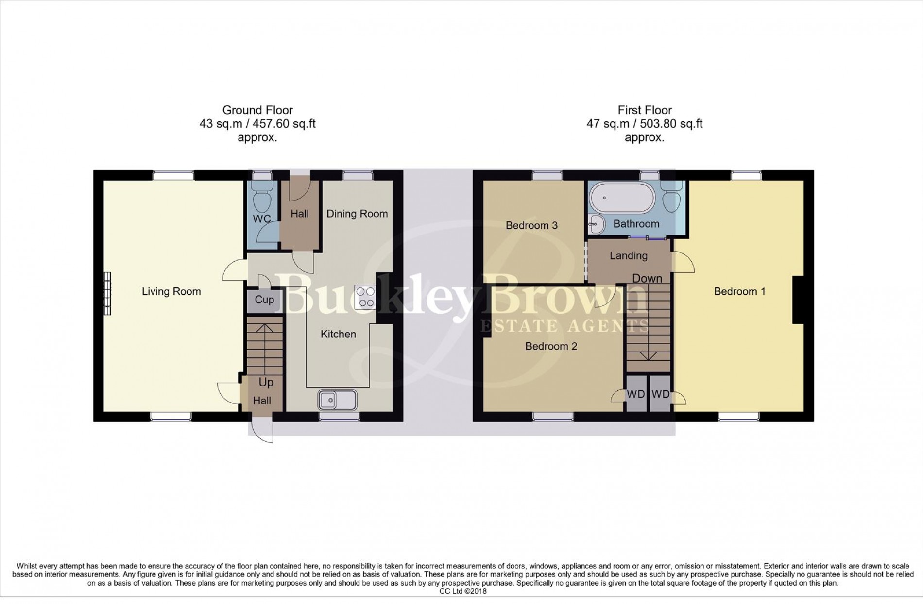 Floorplan for Fourth Avenue, Edwinstowe, Mansfield