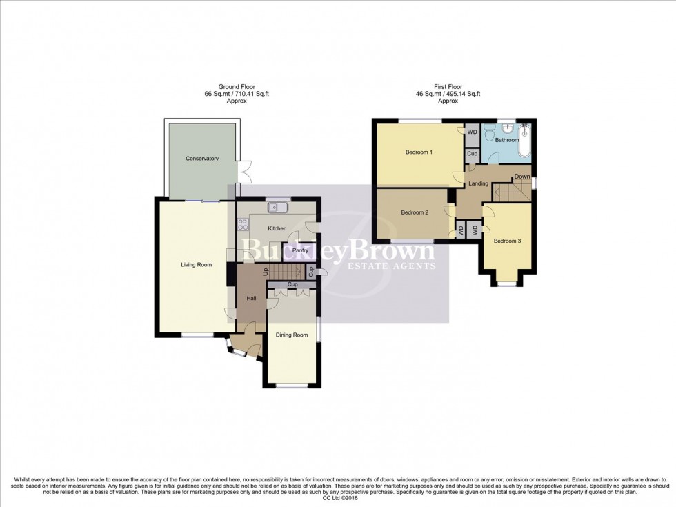 Floorplan for Cavendish Avenue, Edwinstowe, Mansfield