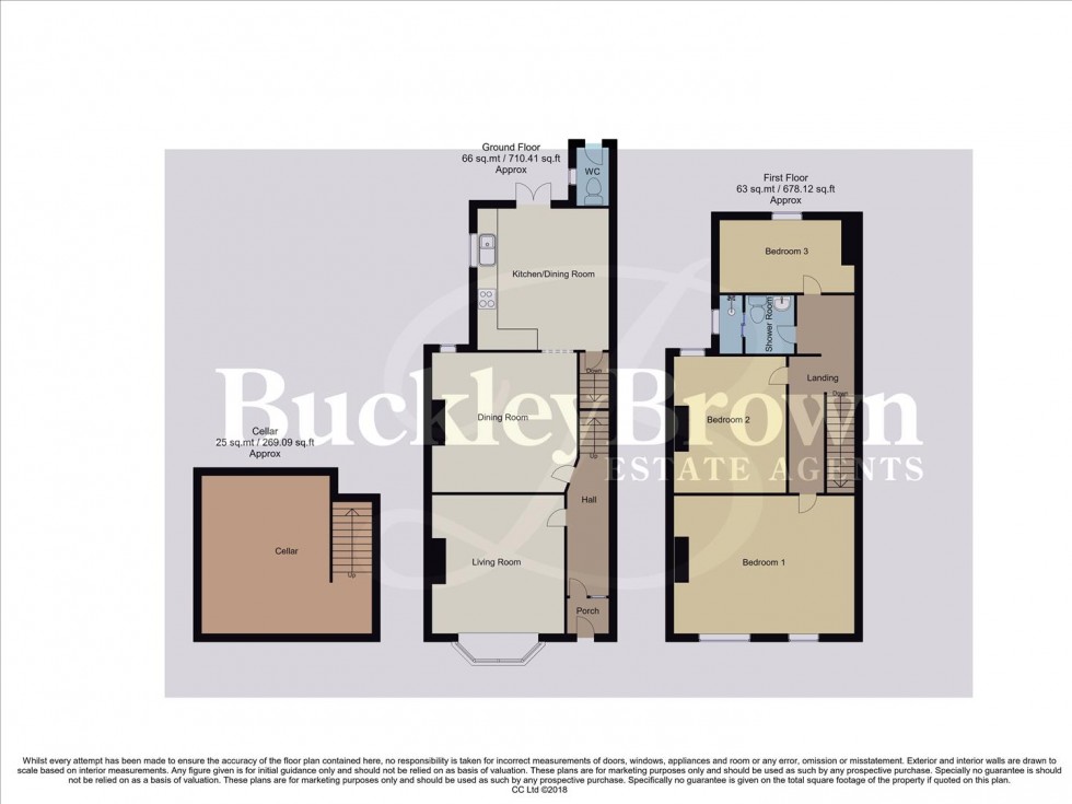 Floorplan for Coronation Street, Mansfield