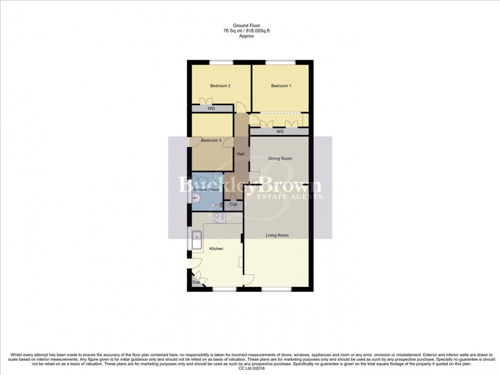 Floorplan for Greenhill Lane, Kirkby-In-Ashfield, Nottingham