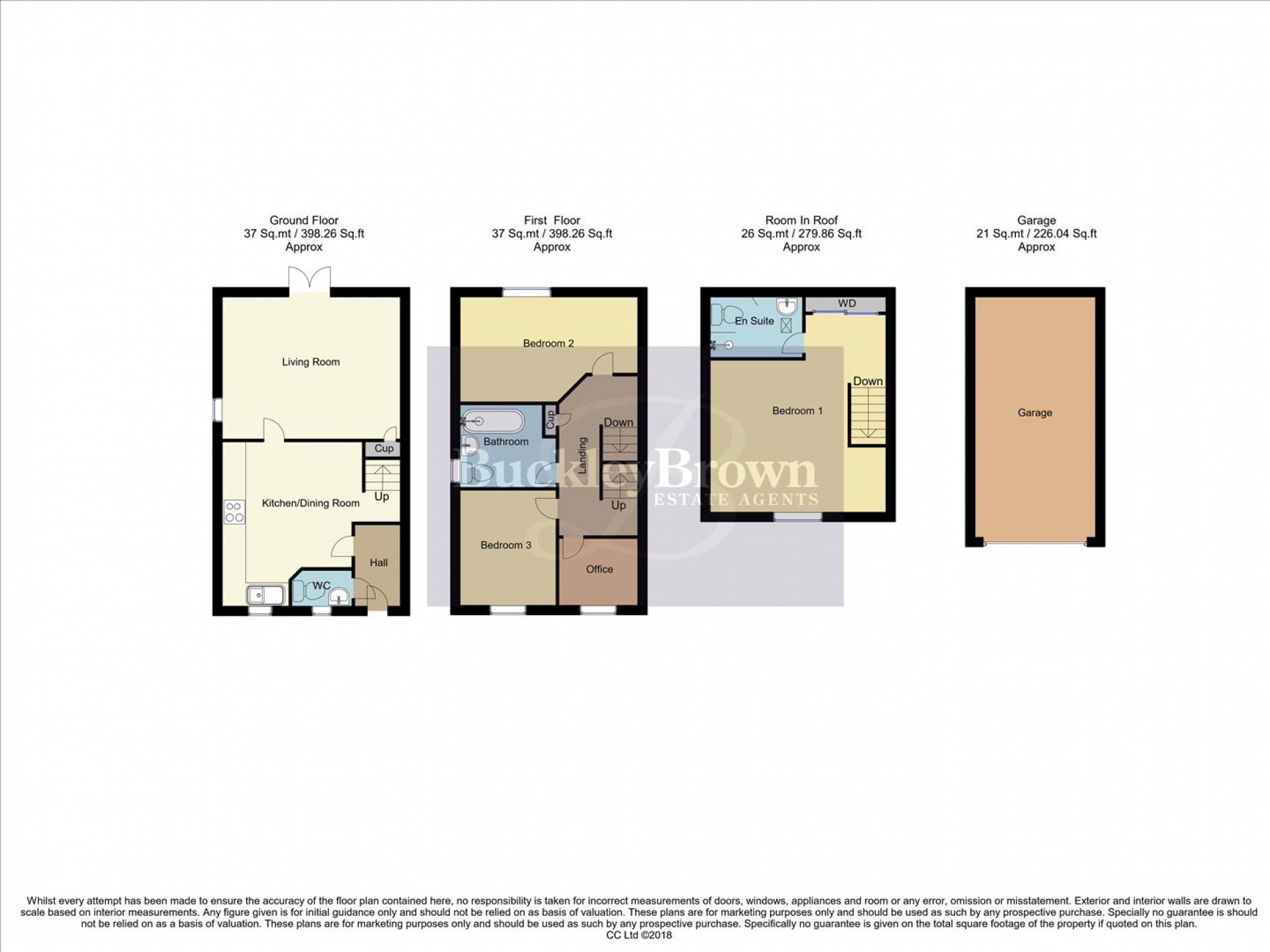 Floorplan for Caraway Drive, Shirebrook, Mansfield