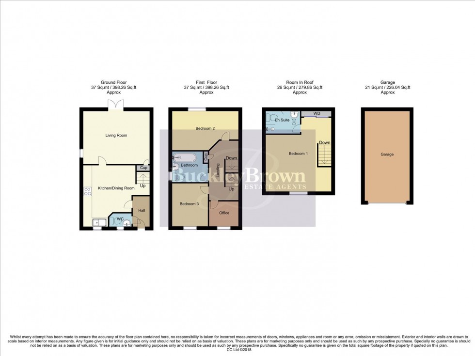 Floorplan for Caraway Drive, Shirebrook, Mansfield