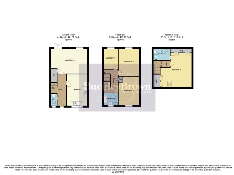 Floorplan for Oyster Way, Warsop, Mansfield