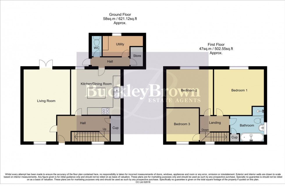 Floorplan for Portland Avenue, Creswell, Worksop