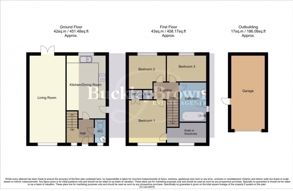 Floorplan for Lower Meadow Lane, Huthwaite, Sutton-In-Ashfield