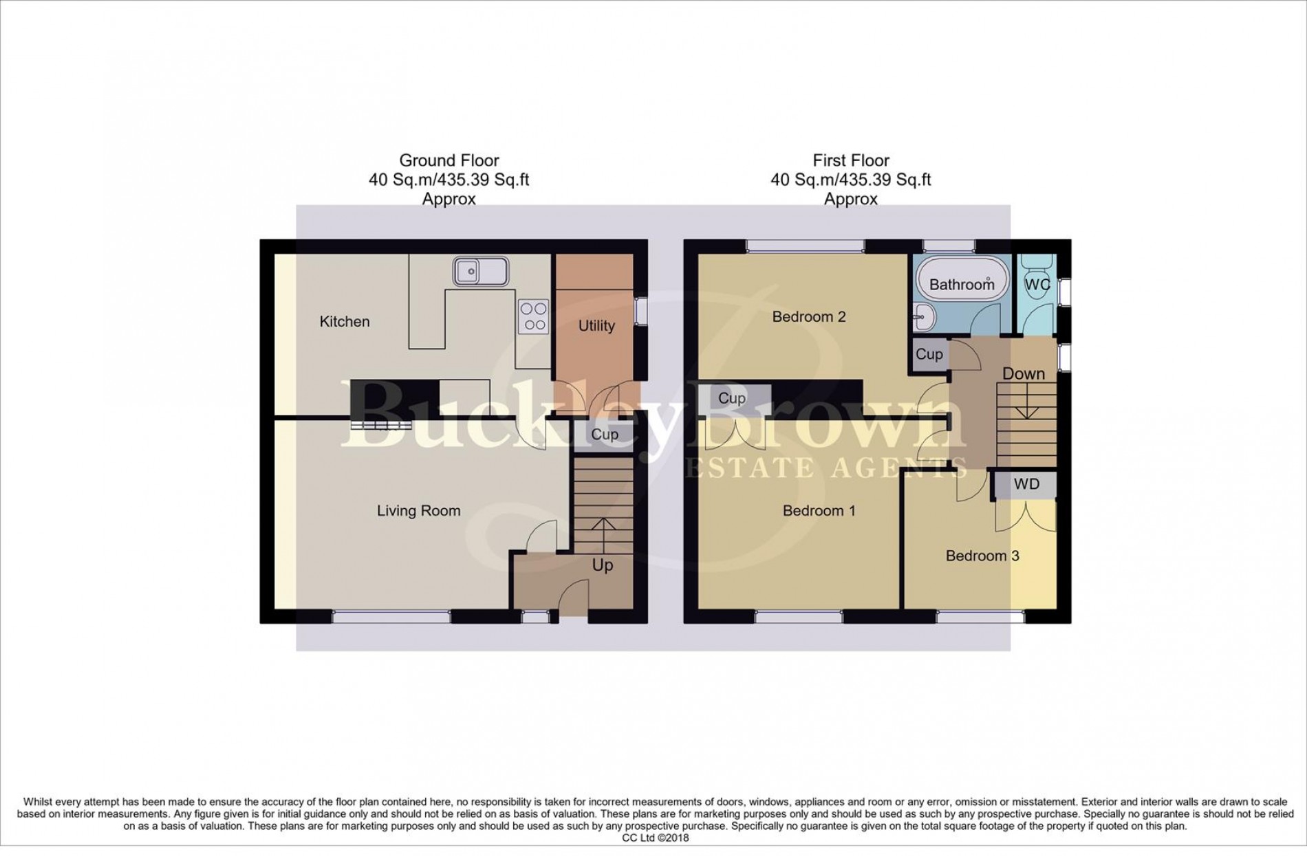 Floorplan for Mount Crescent, Warsop, Mansfield