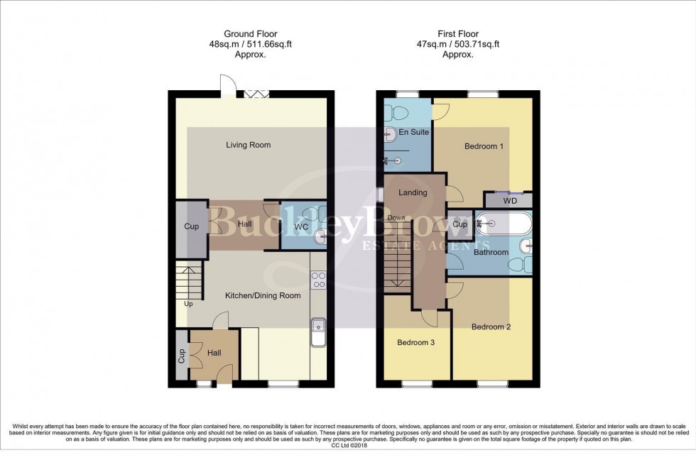 Floorplan for Waterfield Way, Clipstone Village, Mansfield