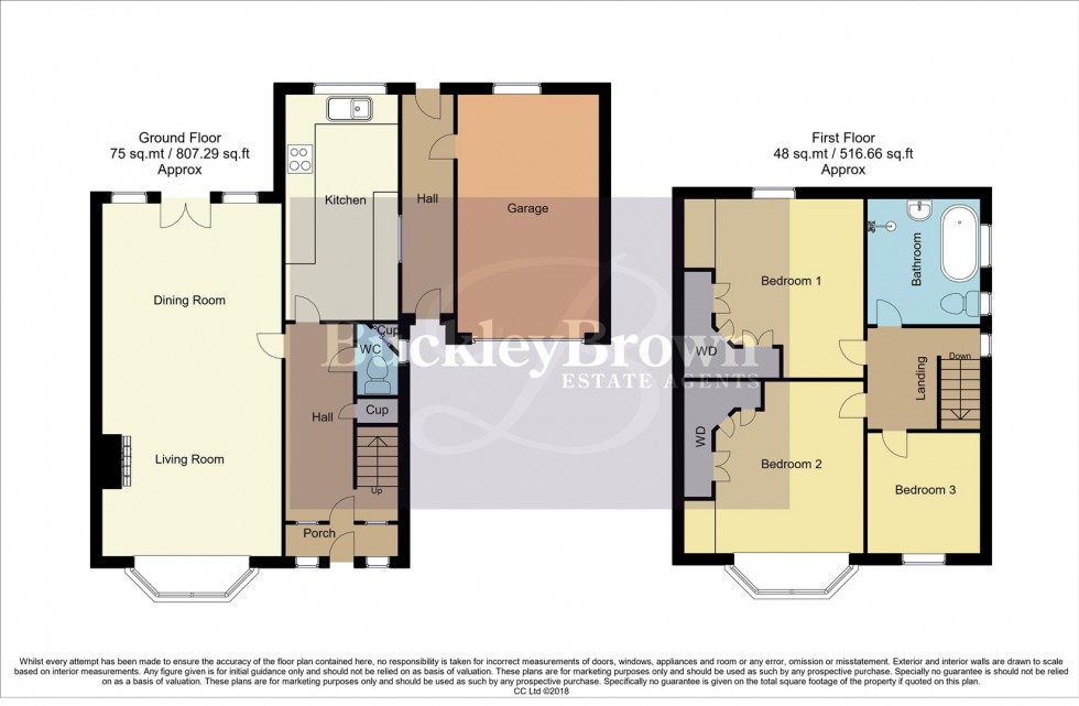 Floorplan for Nightingale Avenue, Pleasley, Mansfield