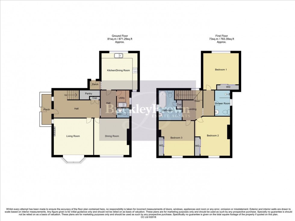 Floorplan for Ellesmere Road, Forest Town, Mansfield