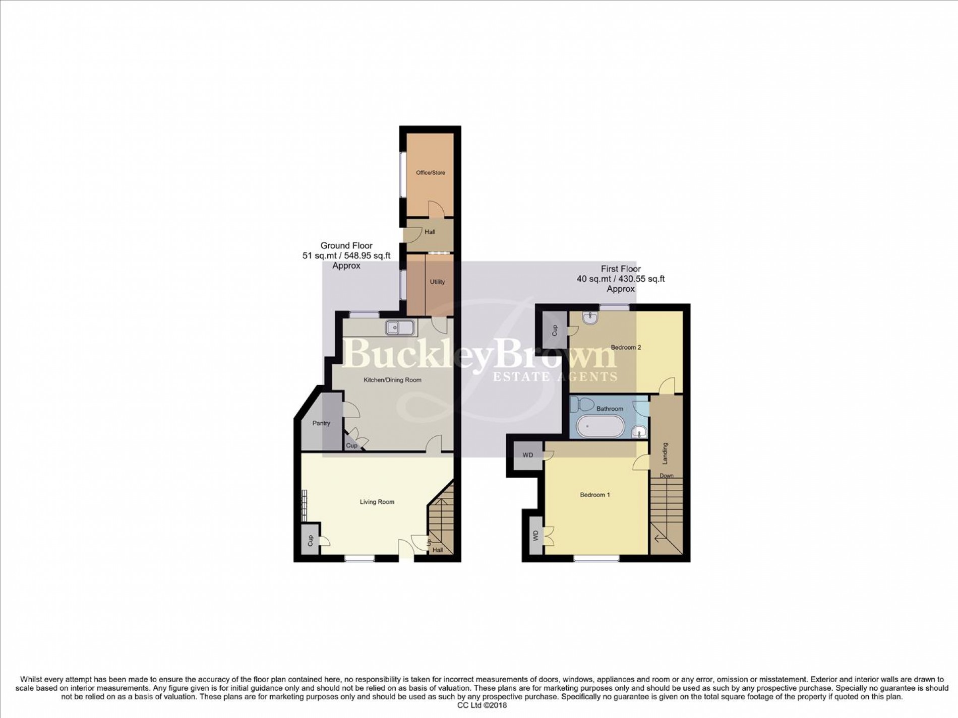 Floorplan for Station Road, Ollerton