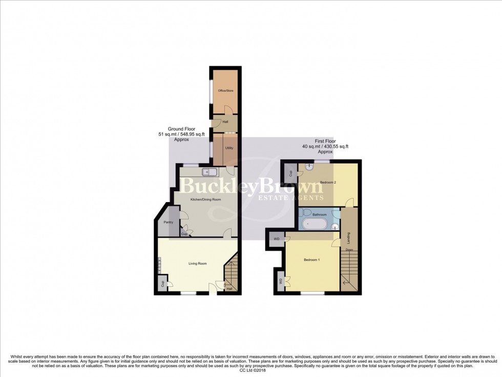 Floorplan for Station Road, Ollerton