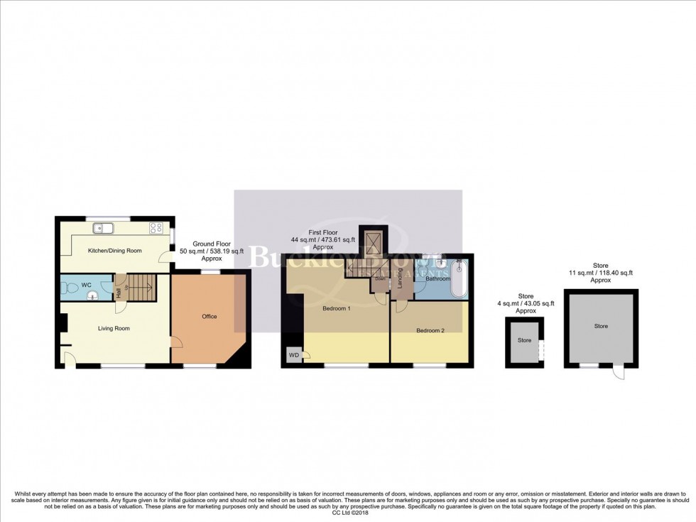 Floorplan for Sherwood Street, Warsop, Mansfield