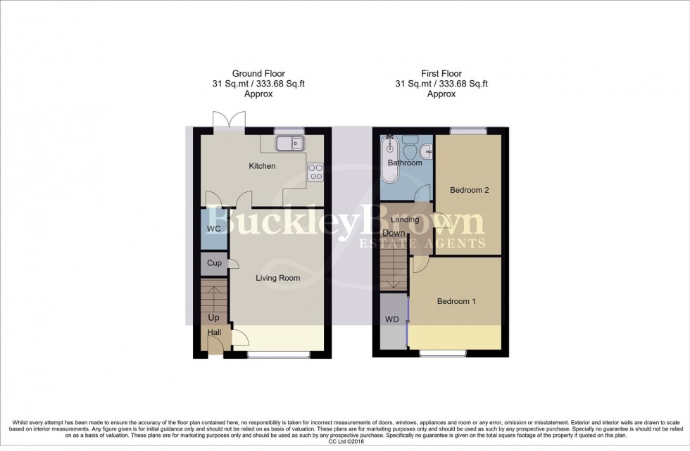 Floorplan for Watts Walk, Forest Town