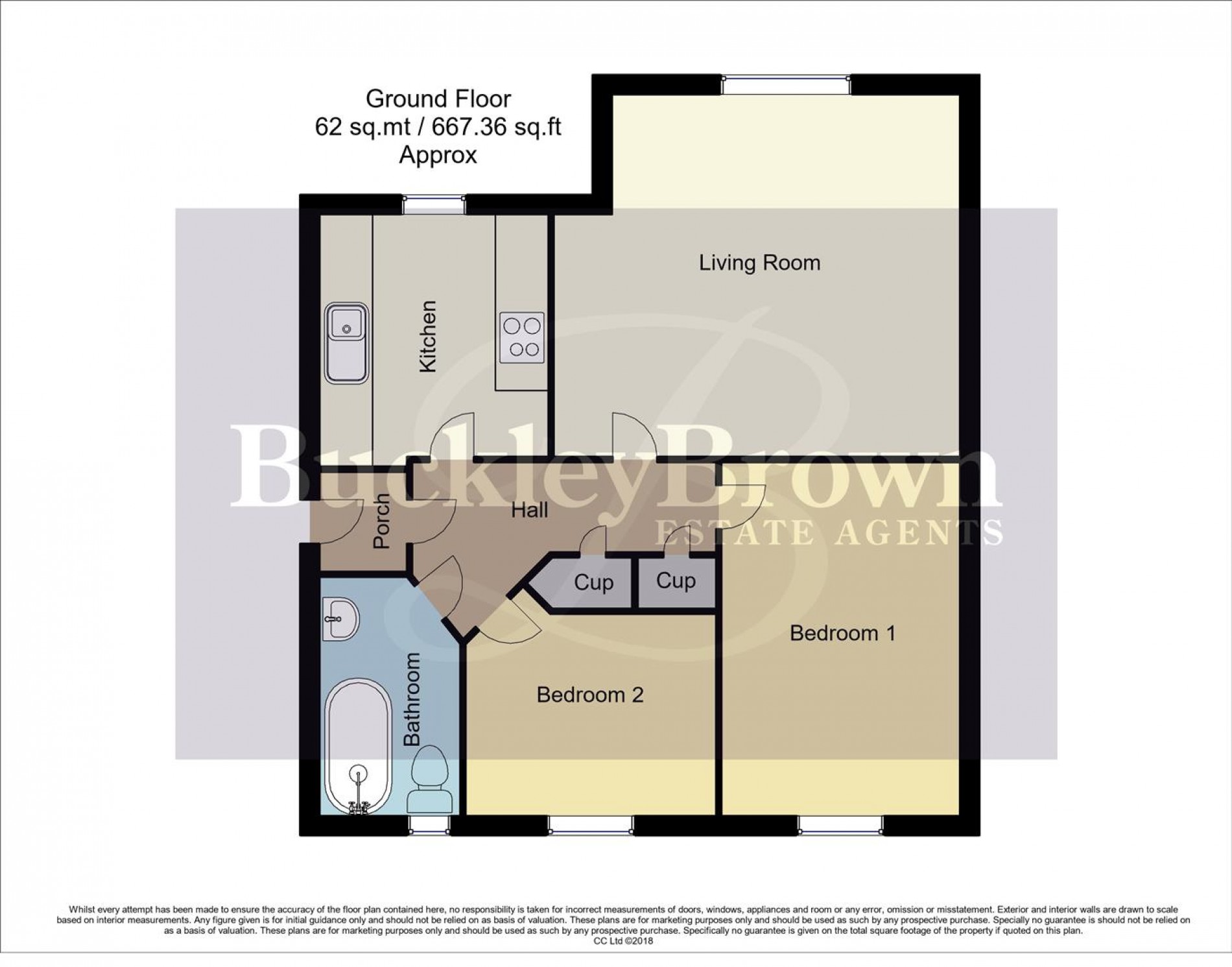 Floorplan for Heathfield Way, Mansfield