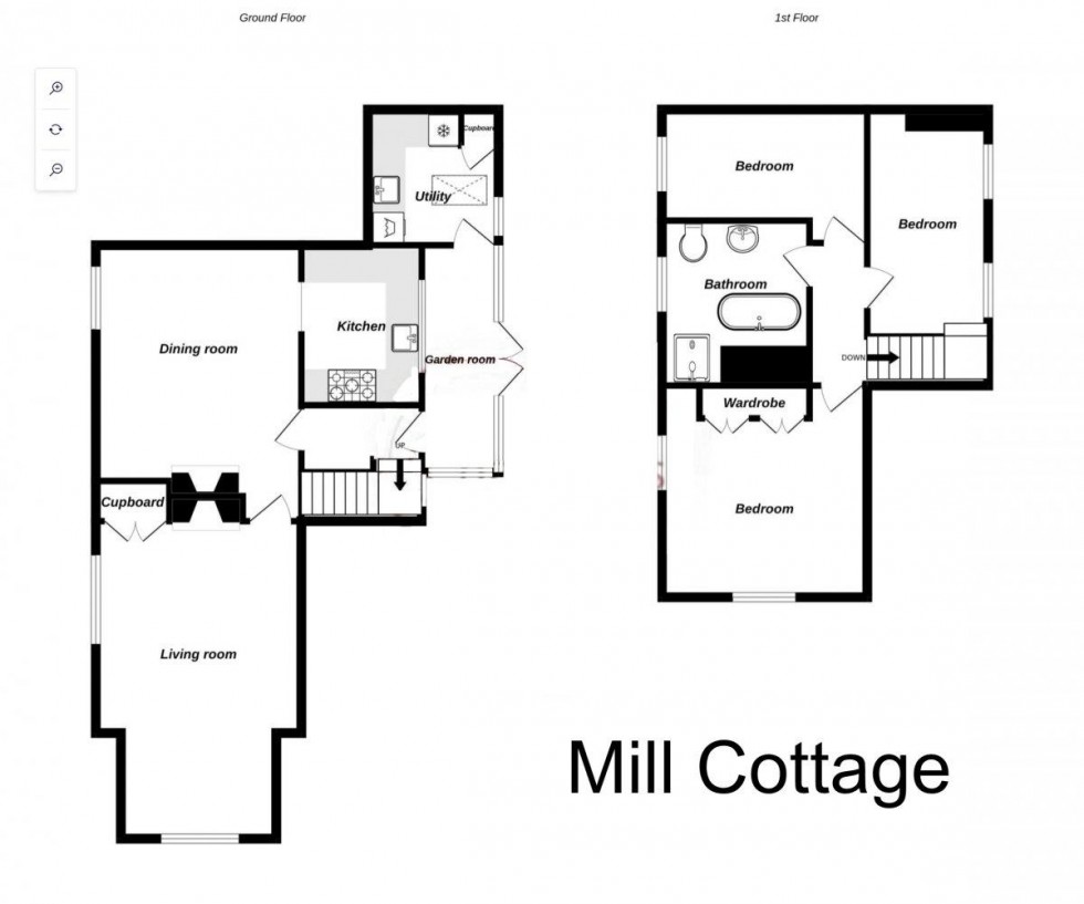 Floorplan for Market Place, Ollerton, Newark