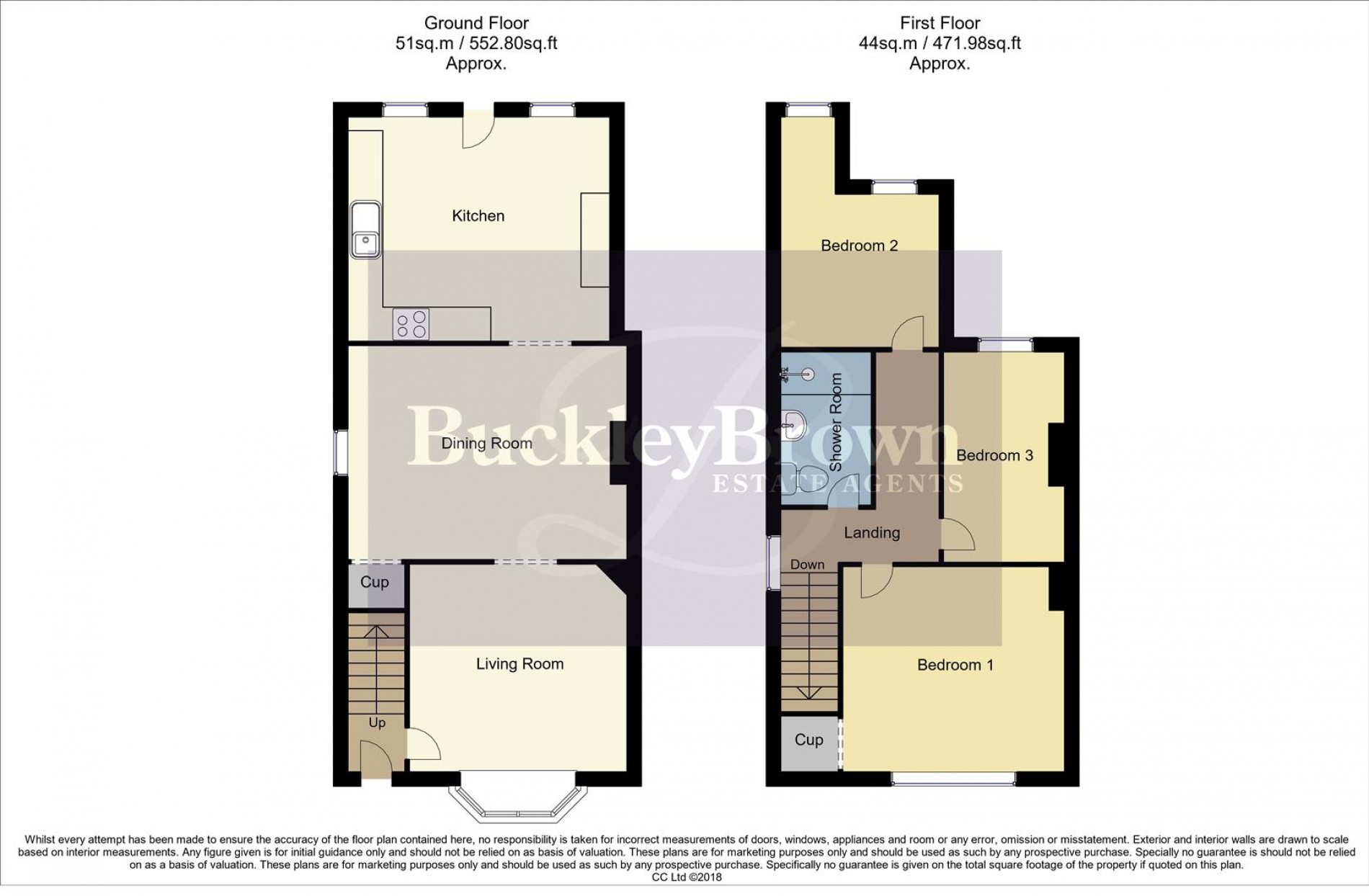 Floorplan for Stainforth Street, Mansfield Woodhouse, Mansfield