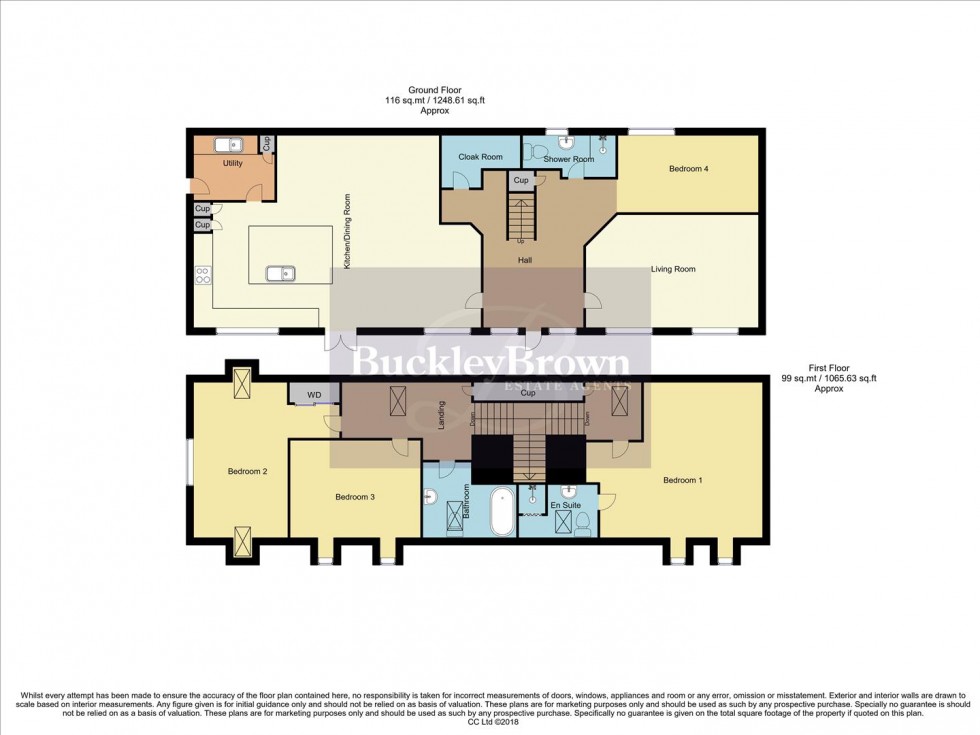 Floorplan for Park Hall Farm, Mansfield Woodhouse, Mansfield