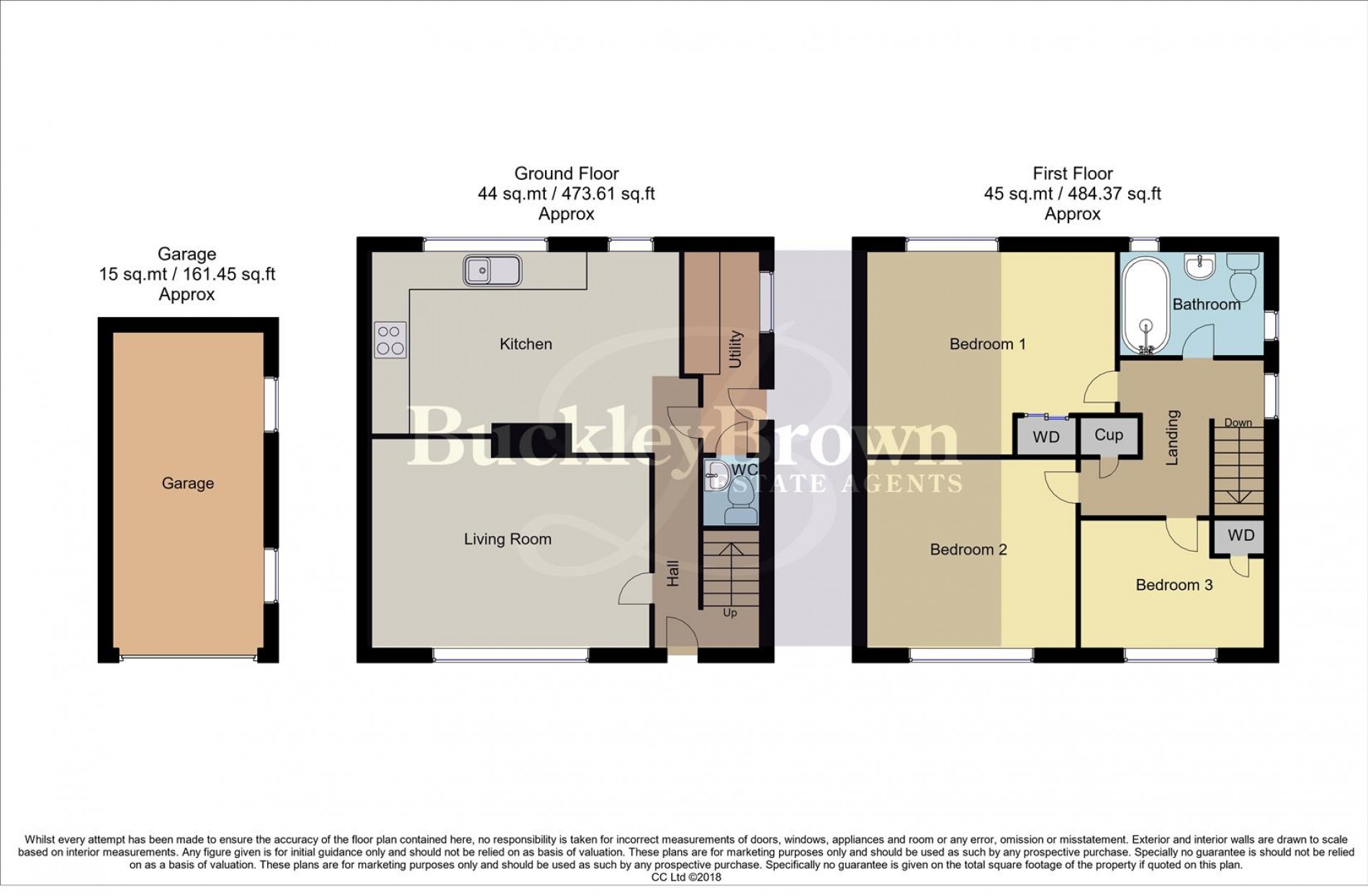 Floorplan for Armstrong Road, Mansfield