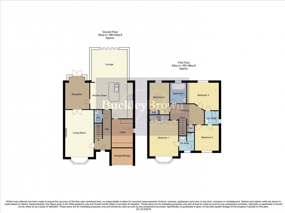 Floorplan for Quarry Dale View, Mansfield