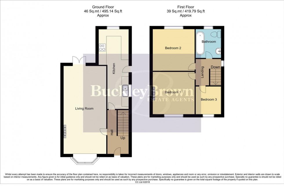 Floorplan for Chesterfield Road North, Pleasley, Mansfield