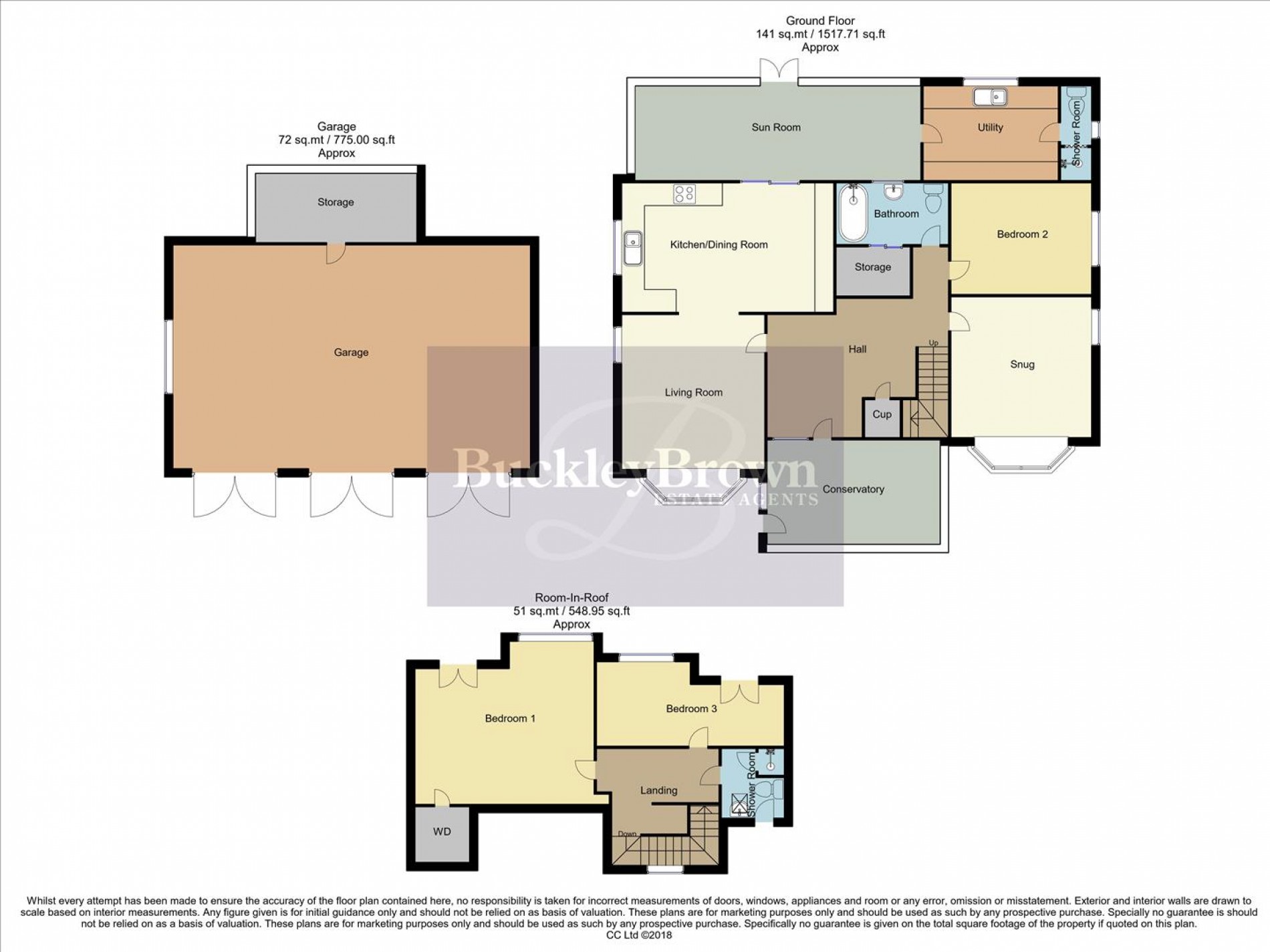 Floorplan for Bungalow Lane, Bilsthorpe, Newark