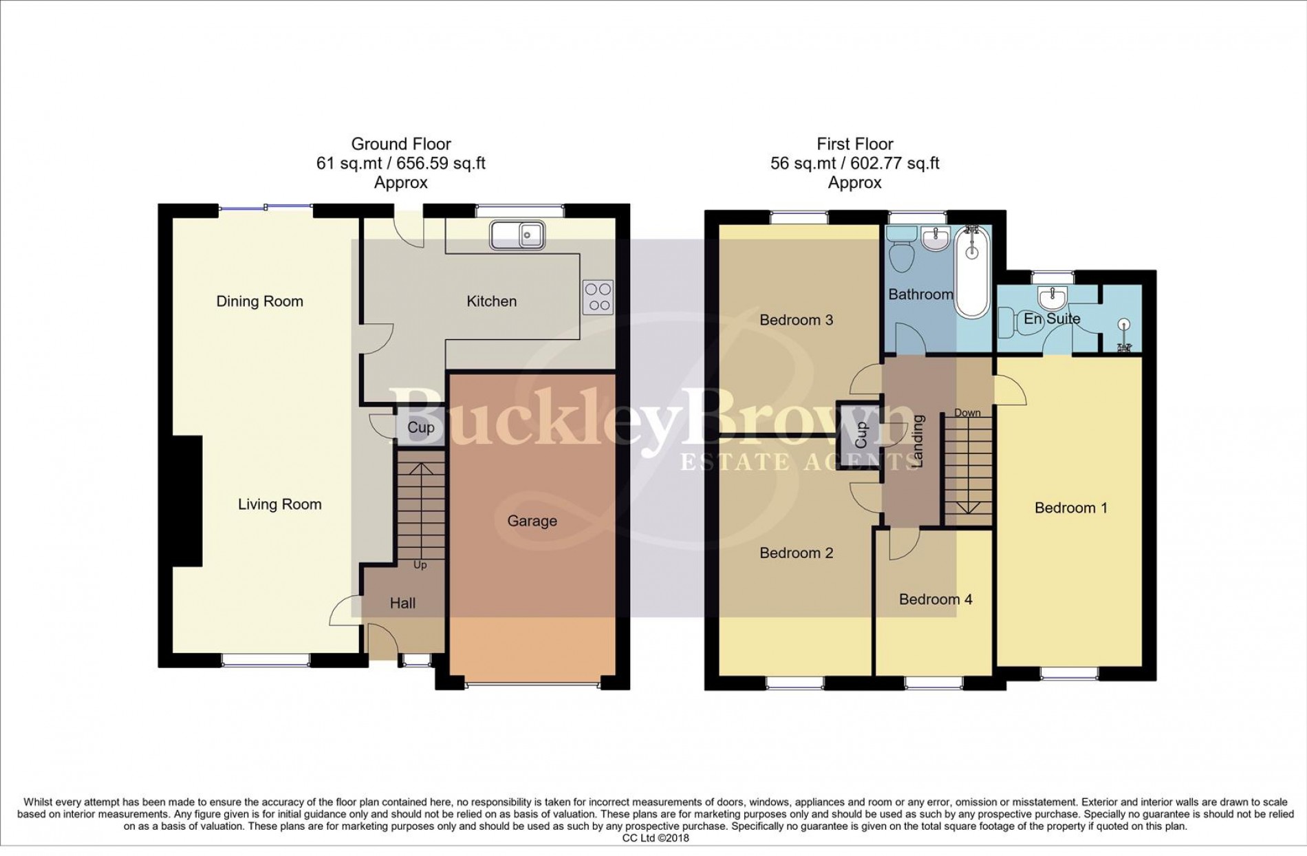 Floorplan for The Hollies, Rainworth, Mansfield