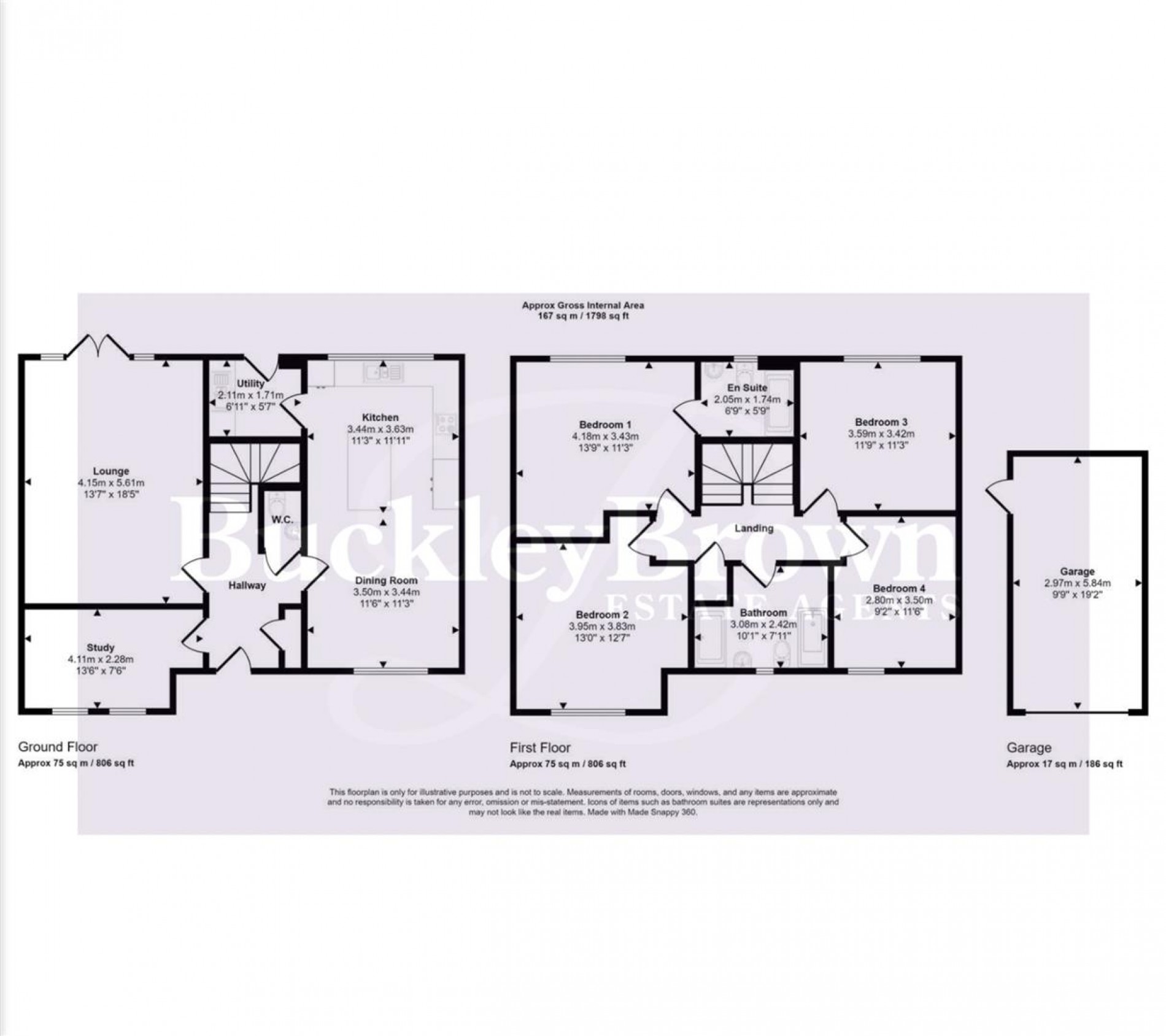 Floorplan for Old House Garden, High Street, Edwinstowe