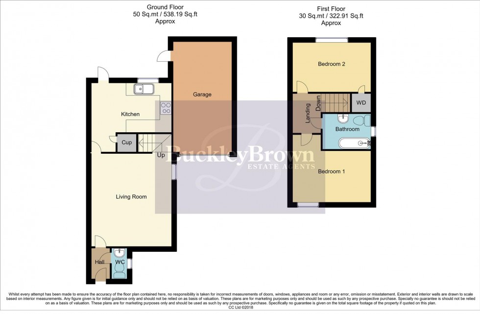 Floorplan for Parkgate close, New Ollerton