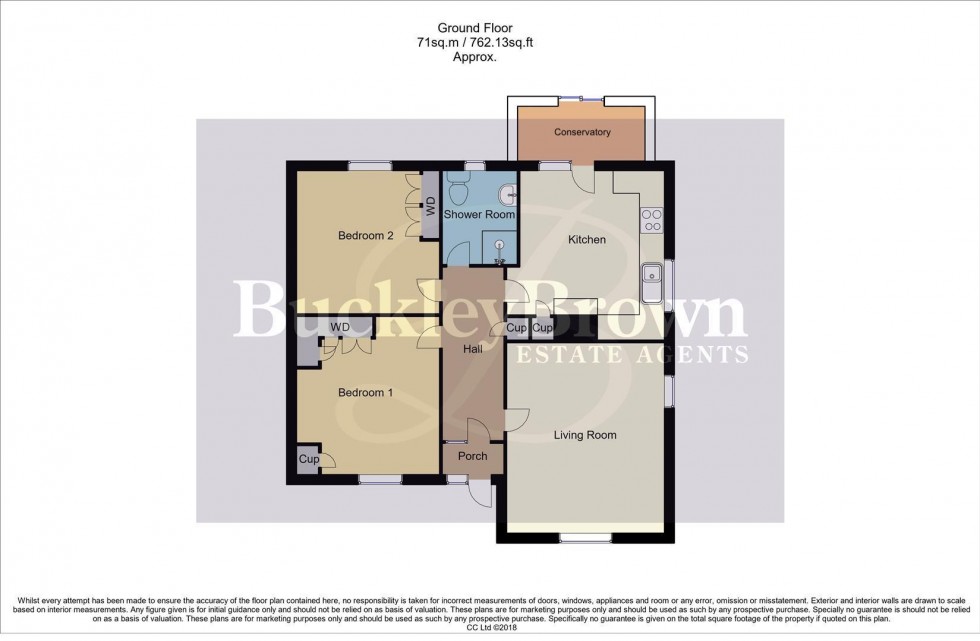 Floorplan for Gordon Close, Farnsfield, Newark