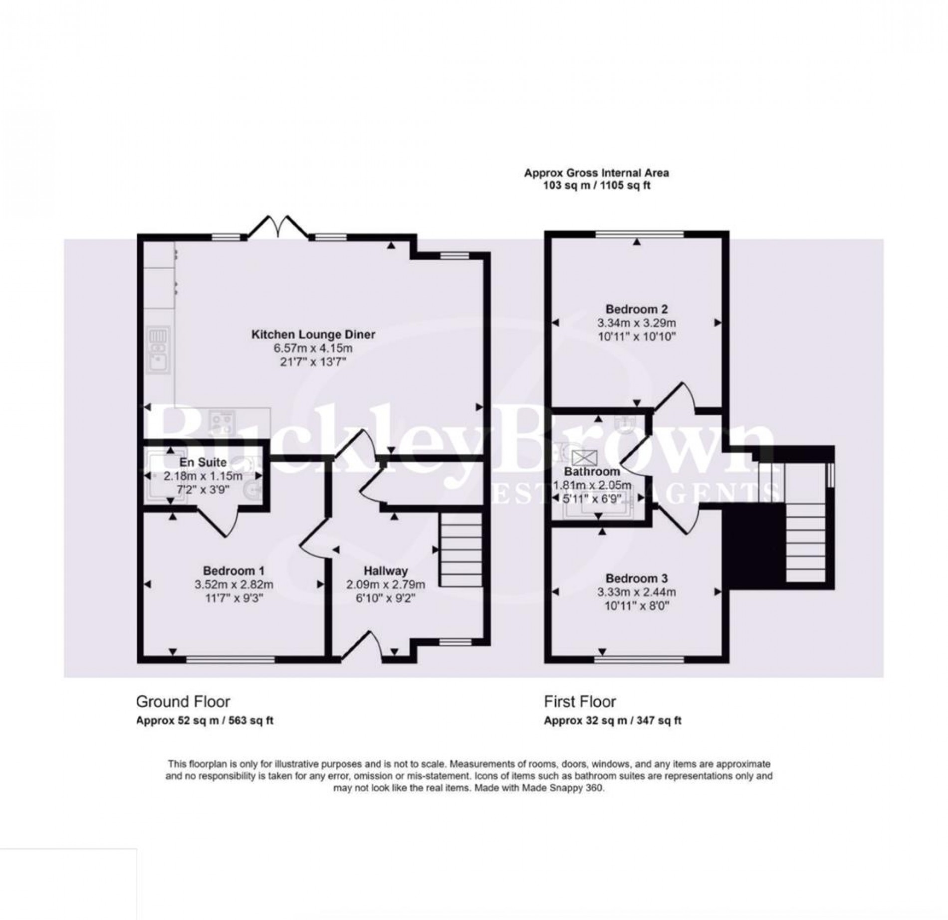 Floorplan for Old House Garden, High Street, Edwinstowe