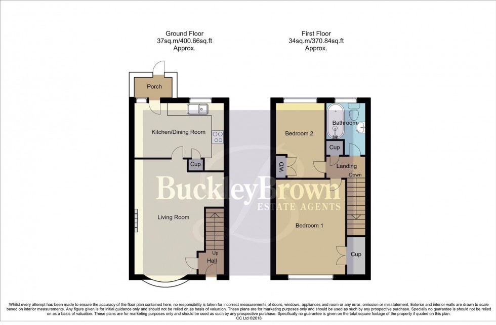 Floorplan for Woodside Gardens, Ravenshead, Nottingham